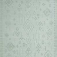 Textural Flatweave Verte Green Wool and Cotton Kids 12"x18" Rug Swatch