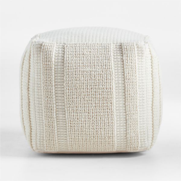Pampas Ivory Textured Plaid 18