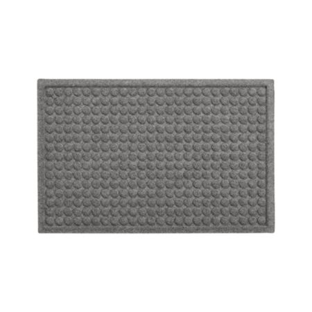 Thirsty Dots Light Grey Doormat 22 X34 Reviews Crate And Barrel