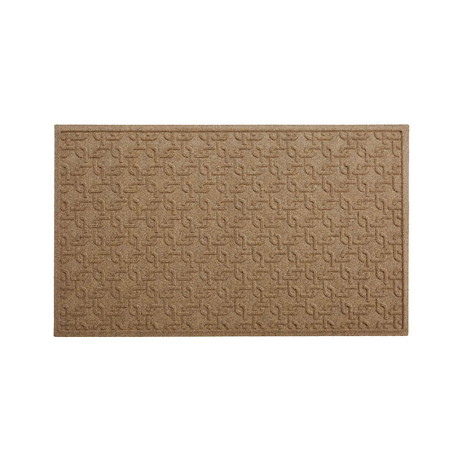 Thirsty Links Flax Doormat 36"x60" + Reviews | Crate and ...