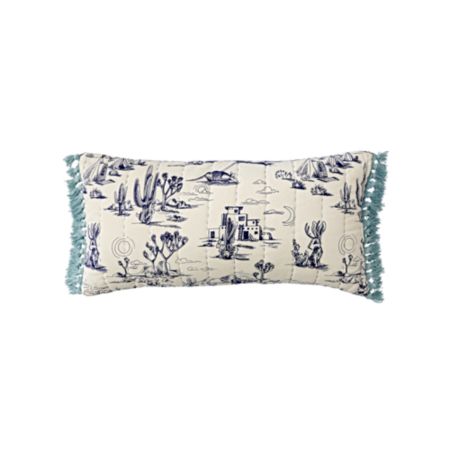 Desert Flora Throw Pillow Cover Crate And Barrel