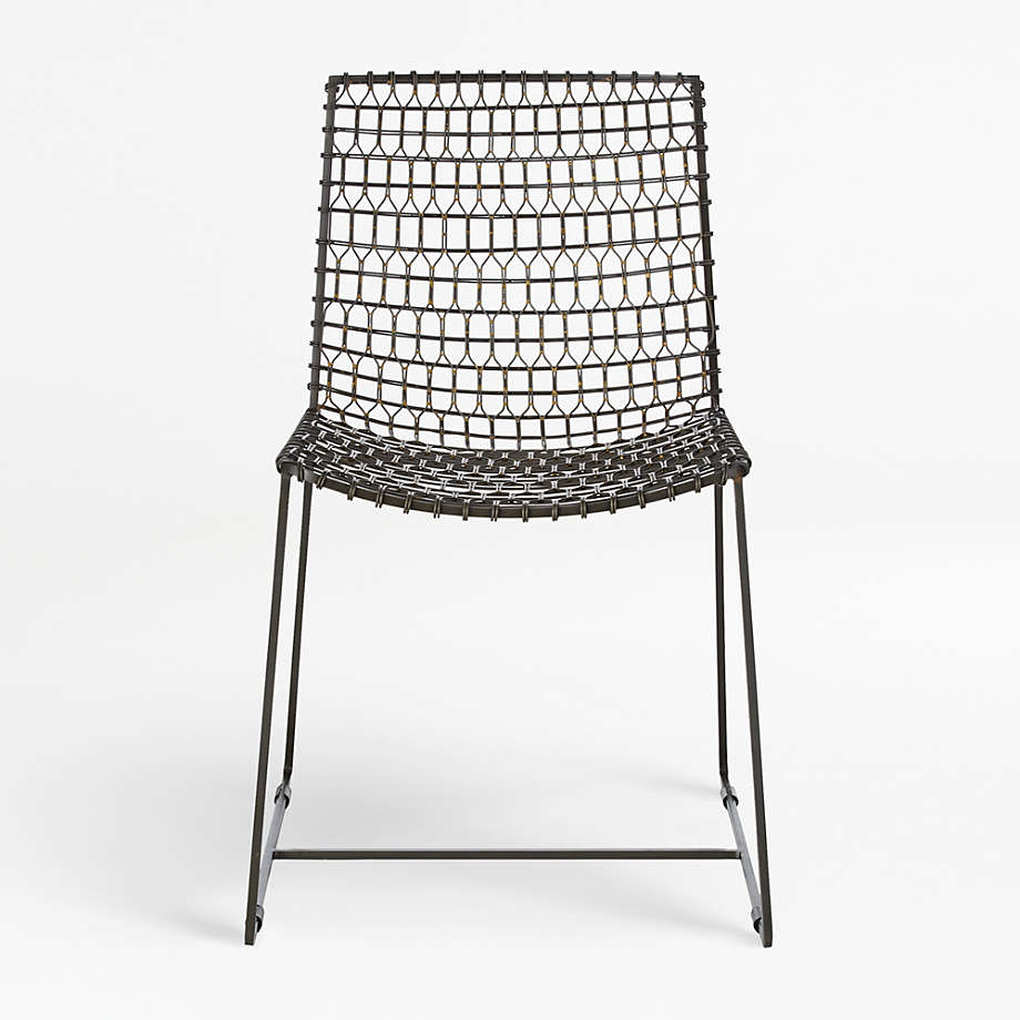 Tig Metal Dining Chair + Reviews | Crate and Barrel Canada