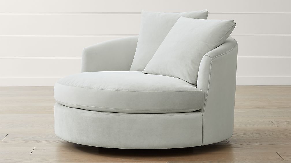 Cb2 Free Shipping >> Tillie Grande Swivel Chair + Reviews | Crate and Barrel Cb2 Free Shipping >> Tillie Grande Swivel Chair + Reviews | Crate and Barrel
