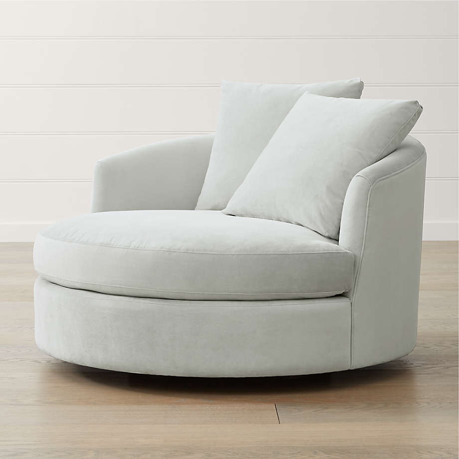 circular comfy chair