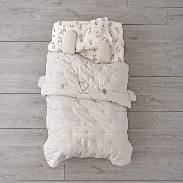 Bunny Toddler Bedding Crate and Barrel