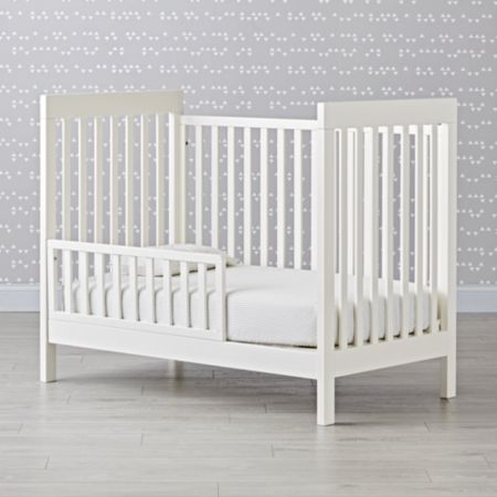 Cargo White Toddler Rail Crate And Barrel