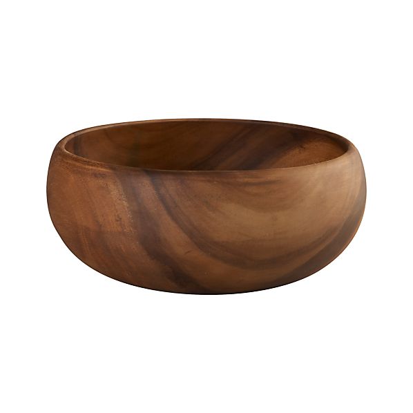 12 Salad Bowl//Snack  6/" Woven Wooden Dish Washer Safe  FREE SHIPPING USA Only
