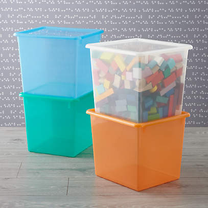 plastic storage for kids