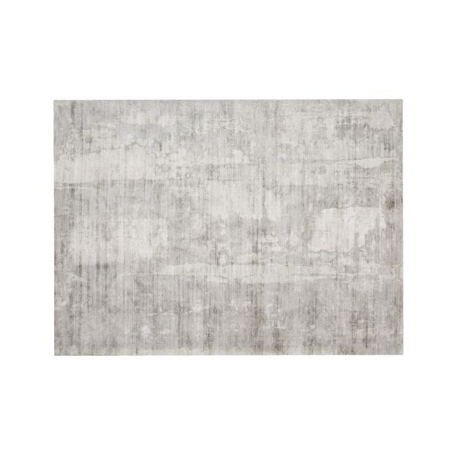 Online Designer Bedroom Tottori Grey Abstract Rug 9'x12'