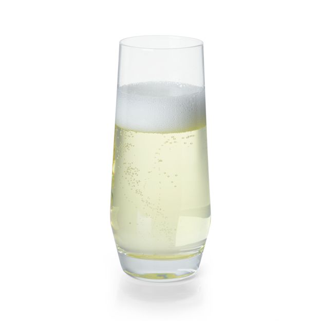 Tour Stemless Champagne Glass in Champagne Flutes + Reviews Crate and