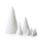 White 13" Tree Candle + Reviews | Crate and Barrel