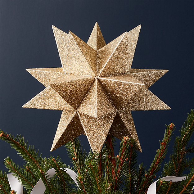 moravian gold star tree topper crate and barrel moravian gold star tree topper crate and barrel