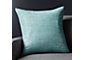 Trevino Aqua 20" Pillow with Down-Alternative Insert