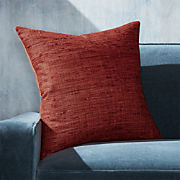 Red Throw Pillows Crate And Barrel