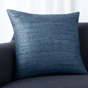 Blue Throw Pillows Crate And Barrel