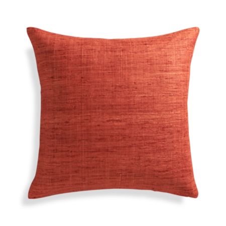 Trevino Terracotta Orange 20 Pillow Cover Reviews Crate And