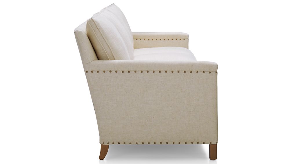 Trevor 4Seat 106" Grande Sofa Gibson Oatmeal Crate and Barrel