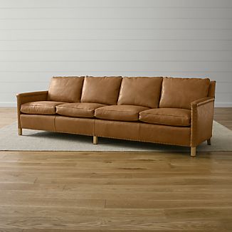 Feather Down Sofa Crate And Barrel Trevor Leather 4 Seat 106 Grande Sofa