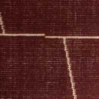 Teramo Performance Handwoven Abstract Burgundy Rug Swatch 12"x18"