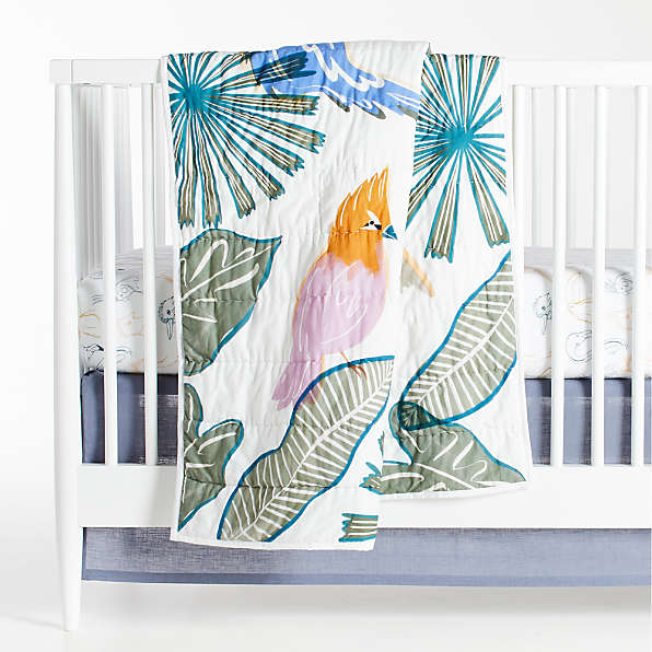 bird crib sheets