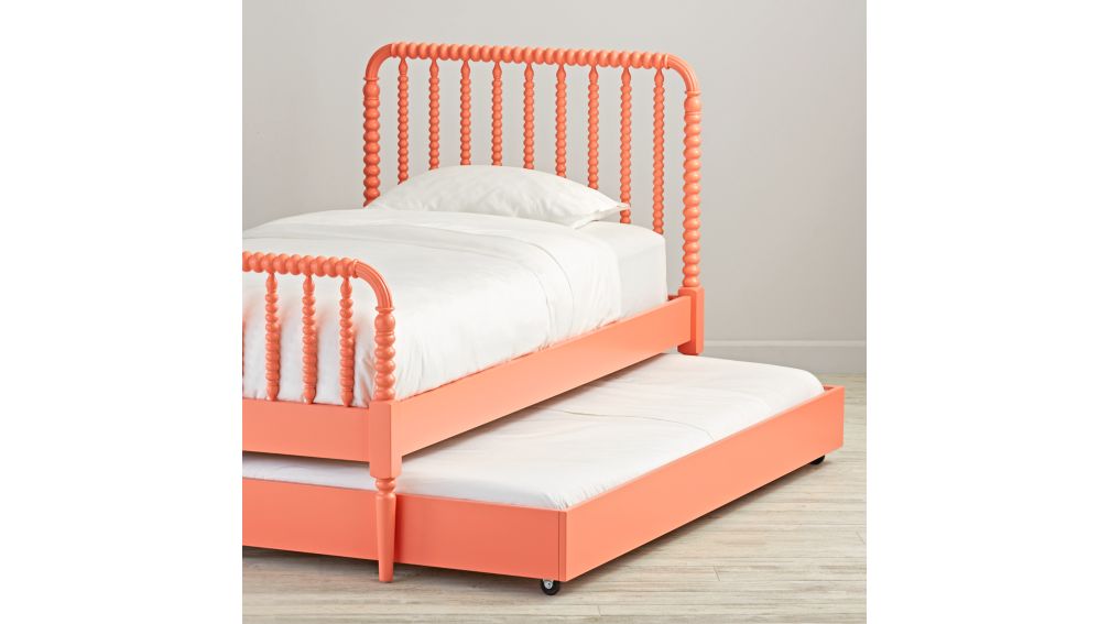 Coral Jenny Lind Kids Bed Crate and Barrel