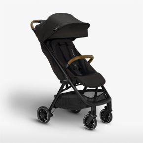 Image of Nuna ® TRVL ™ Caviar Black Compact Travel Baby Stroller