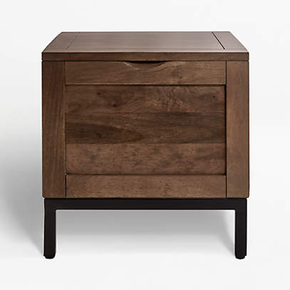 Tucker Grey Side Trunk Reviews Crate And Barrel