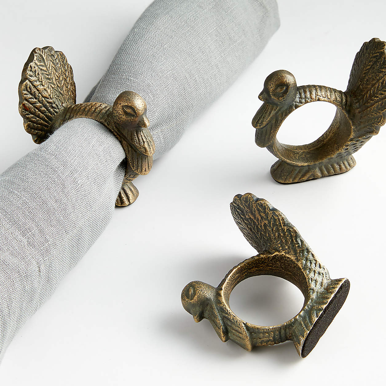 Turkey Napkin Ring + Reviews Crate and Barrel
