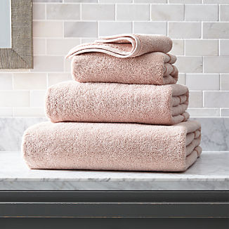Organic 800-Gram Blush Turkish Bath Towels