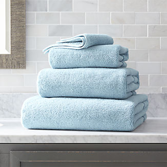 Turkish Cotton 800-Gram Sky Blue Bath Towels