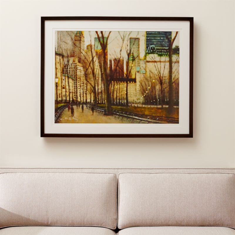 Central Park Wall Art + Reviews Crate and Barrel