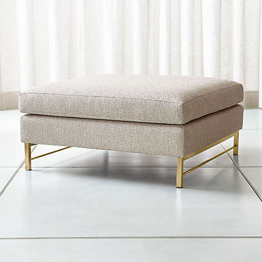 Cocktail Ottomans Crate and Barrel