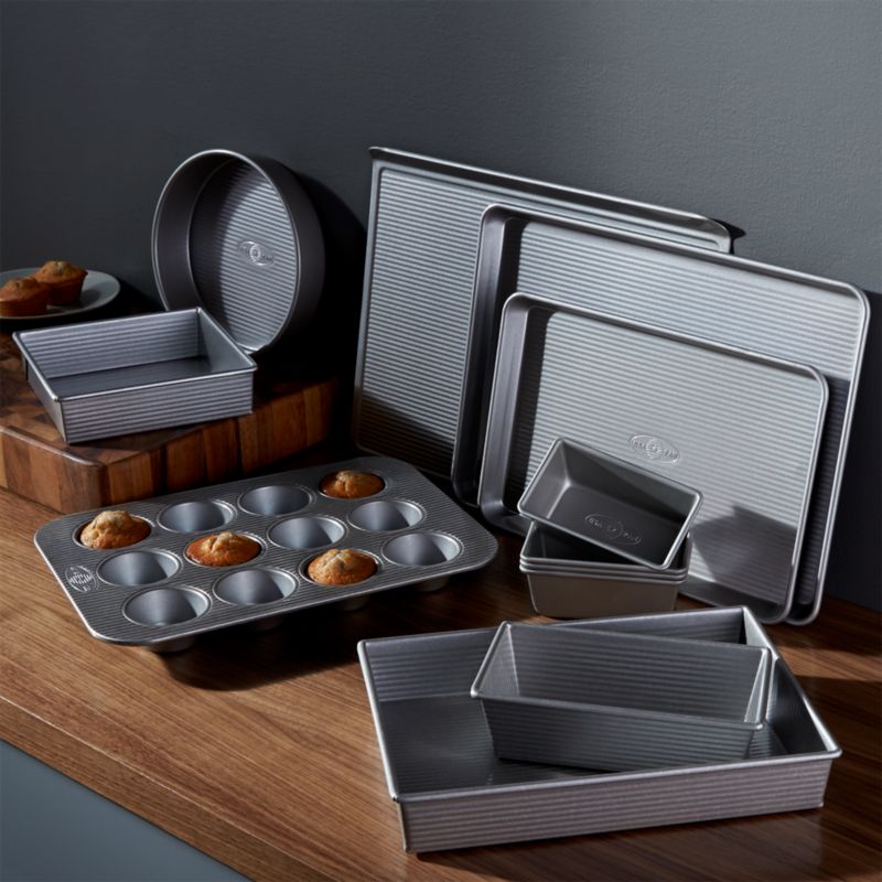 USA Pan 12Piece Set + Reviews Crate and Barrel