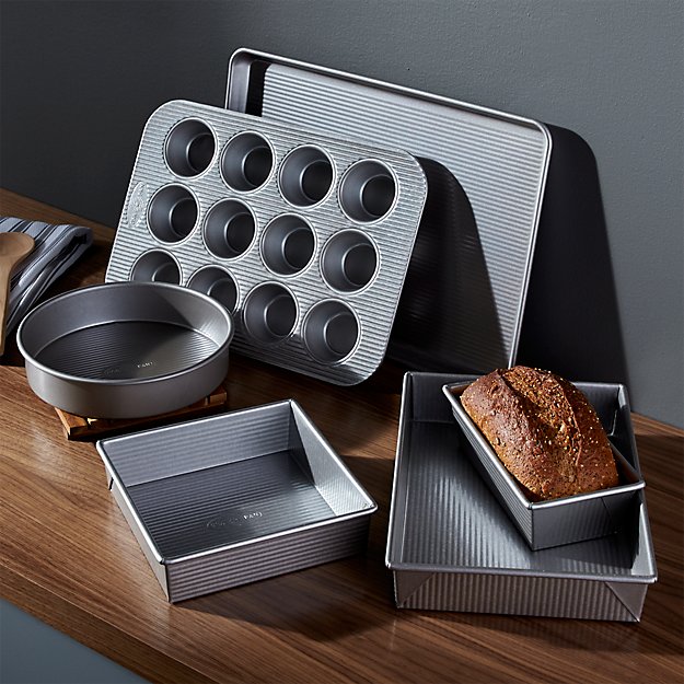 USA Pan Pro Line 6Piece Bakeware Set Crate and Barrel