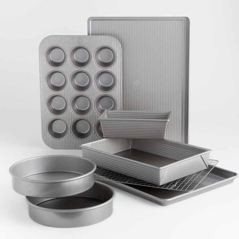 Usa Pan 8 Piece Bakeware Set Crate And Barrel