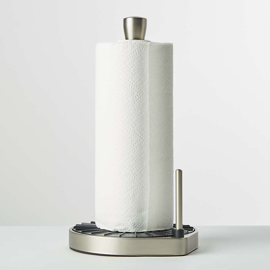 Umbra Spin, Click and Tear Paper Towel Holder + Reviews Crate and Barrel