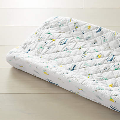 crate and barrel changing pad