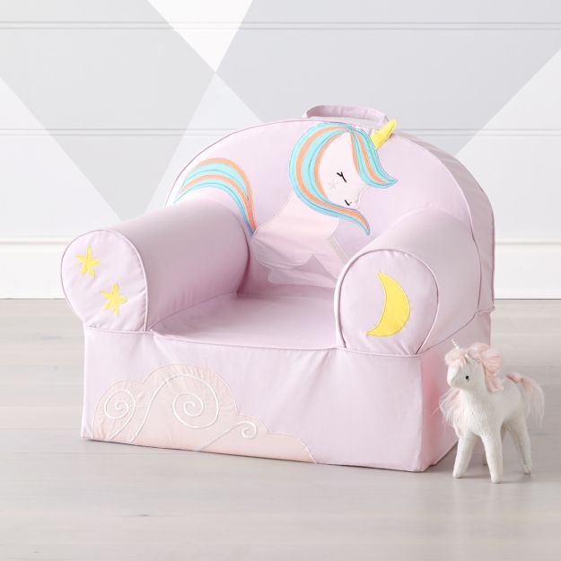 Large Unicorn Nod Chair + Reviews | Crate and Barrel