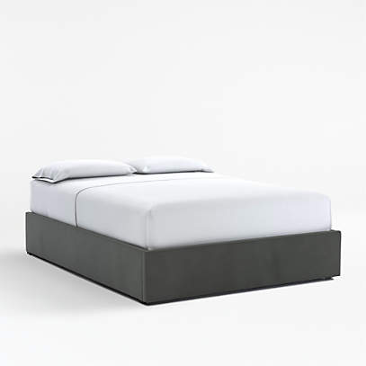 Queen Upholstered Gas Lift Storage Bed Base Fog Crate And Barrel - Queen Size Lift Bed Queen Upholstered Gas Lift Storage Bed Base Fog Crate And Barrel - Queen Size Lift Bed