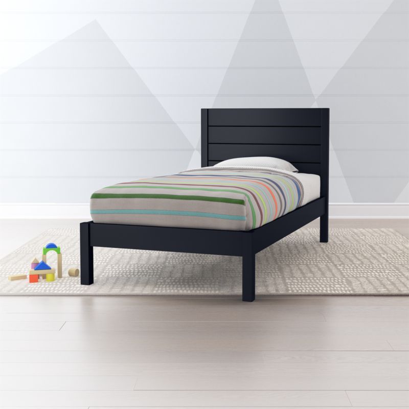 navy blue kids bed