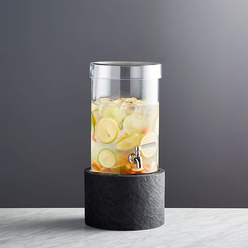 cold drink dispenser with stand