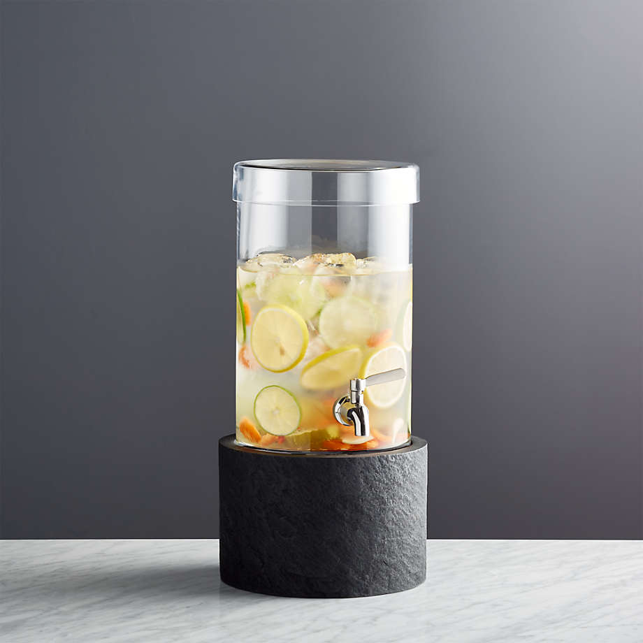 cold-drink-dispenser-with-urbana-stand-reviews-crate-and-barrel