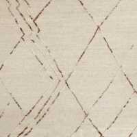 Vail Zig Zag Geometric Caramel Brown Rug Swatch 12"x18"