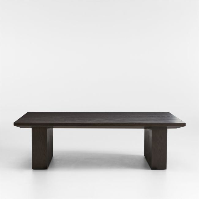 Online Designer Combined Living/Dining Van Charcoal Wood Coffee Table by Leanne Ford
