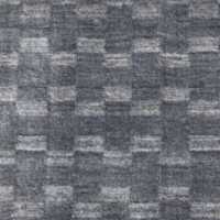 Vancouver Performance Checker Handwoven Grey Area Rug Swatch 12"x18"
