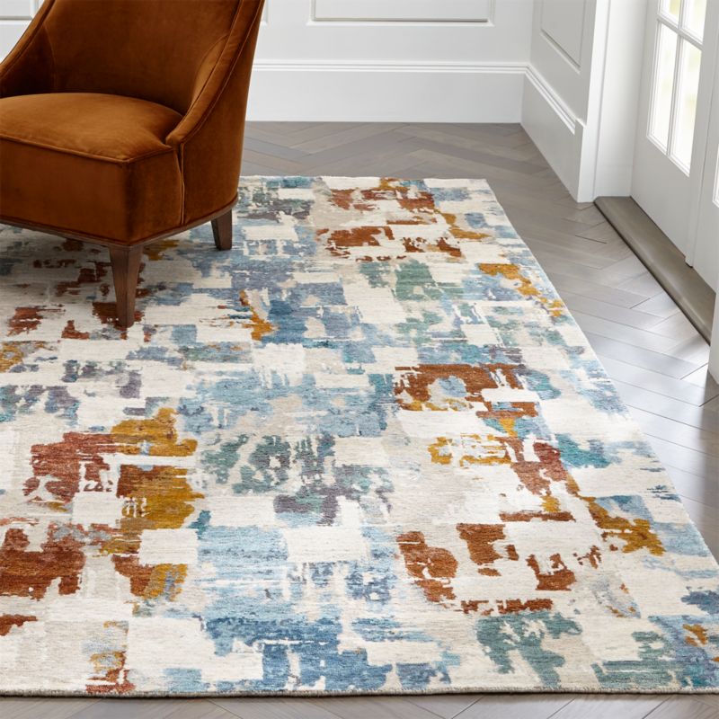 Vasari Abstract Rug Crate and Barrel