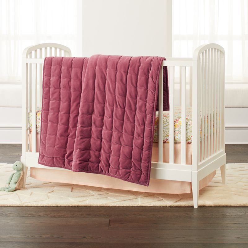 Floral Fields Crib Bedding Crate And Barrel