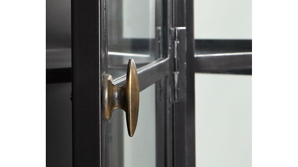 Ventana Glass Display Crate and Barrel