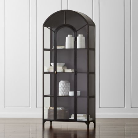 Ventana Glass Display Cabinet Reviews Crate And Barrel