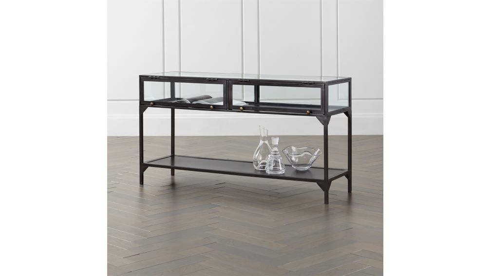 Ventana Display Console Table + Reviews Crate and Barrel Canada
